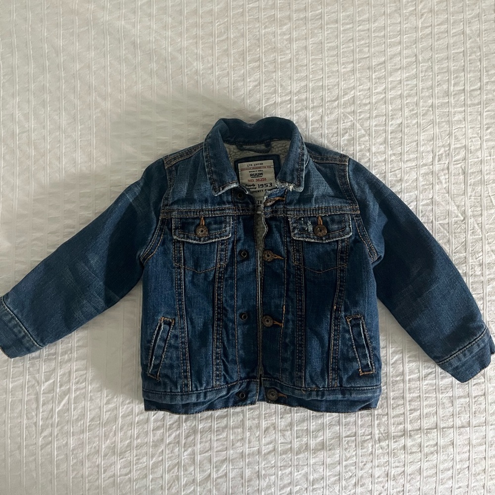 Ruum sherpa lined jean jacket - 18mo